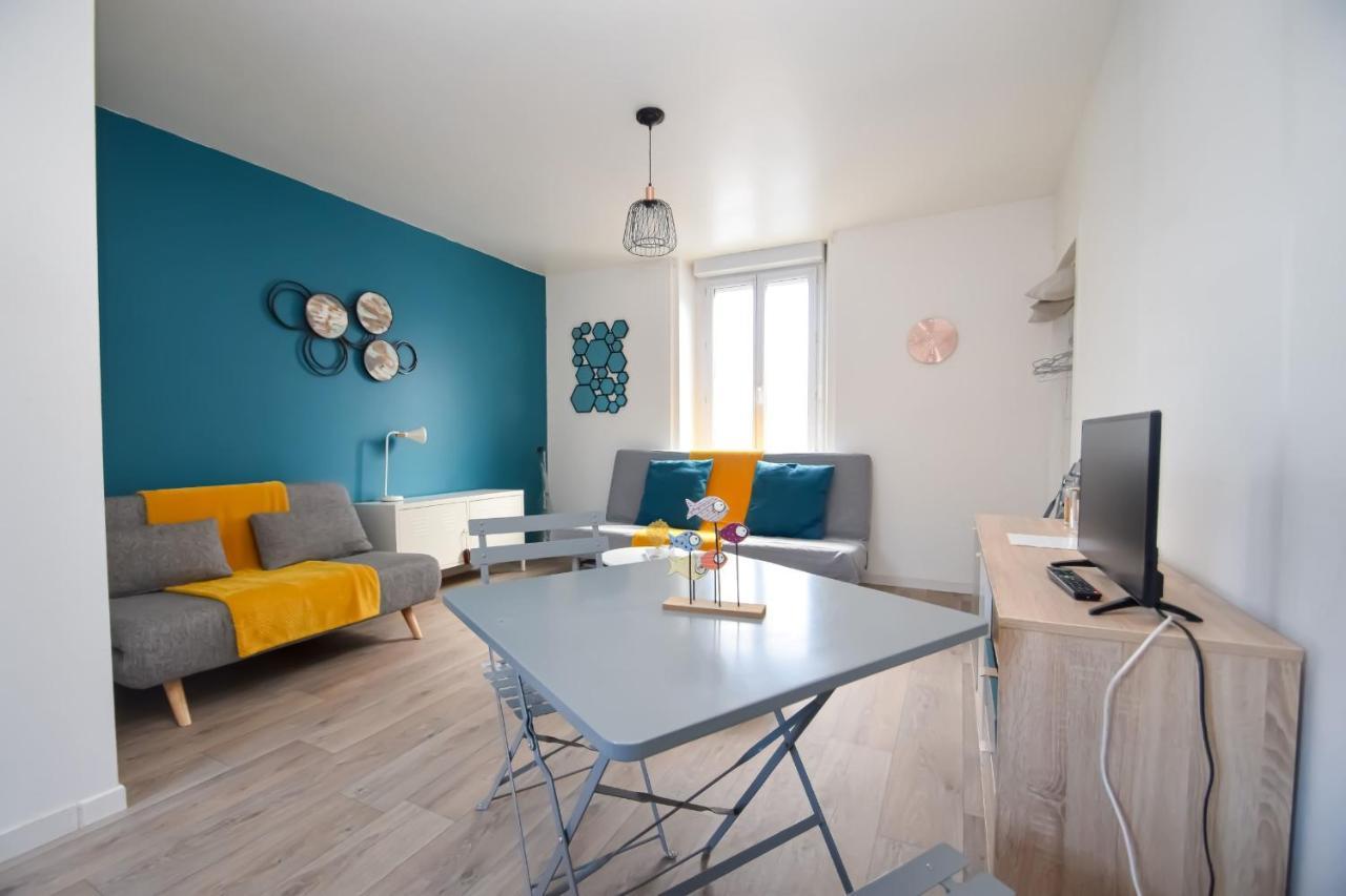 Grand Studio Au Coeur De Dinard A 1Min Du Marche Et 6Min Plage De L'Ecluse Apartment ภายนอก รูปภาพ